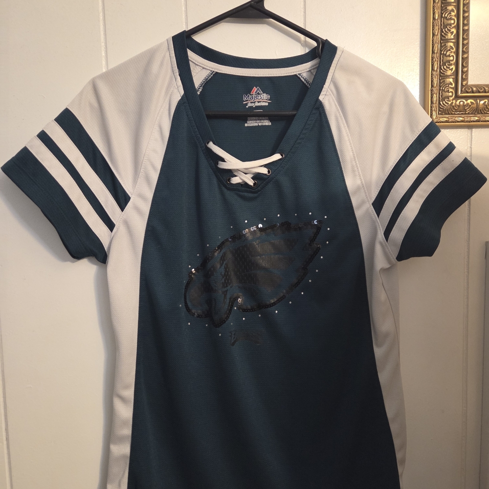 Eagles Jersey By Majestic, Bling Around The Bird